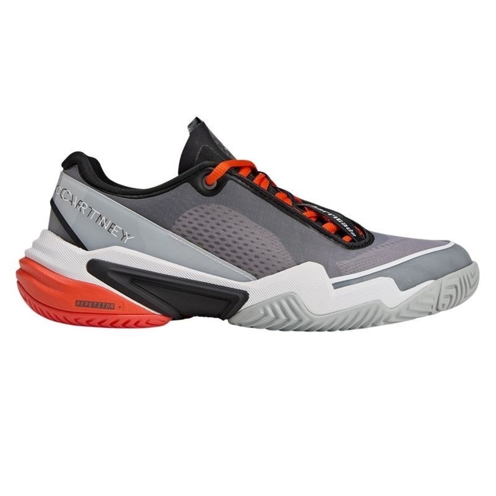 New Adidas Womens Stella McCartney Barricade Womens Tennis Shoes Size 6.5 Gray